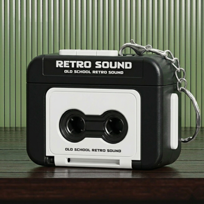 Retro Sound Mini Recorder Keychain