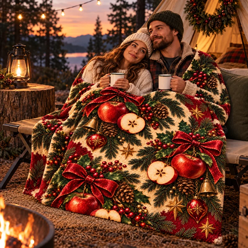 Blanket for an outdoor winter moment