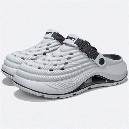 Men's Summer Sport Platform Clogs Breathable Lightweight Sandals