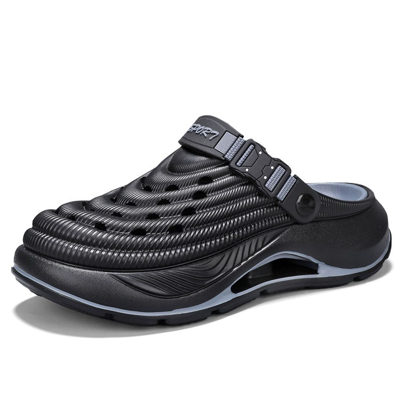 Men's Summer Sport Platform Clogs Breathable Lightweight Sandals
