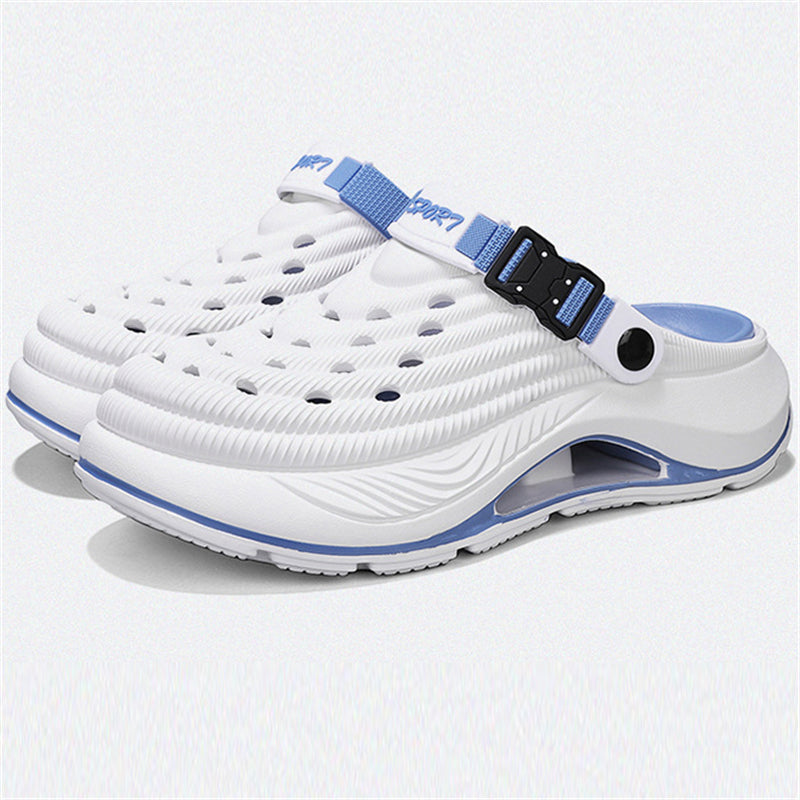 Men's Summer Sport Platform Clogs Breathable Lightweight Sandals
