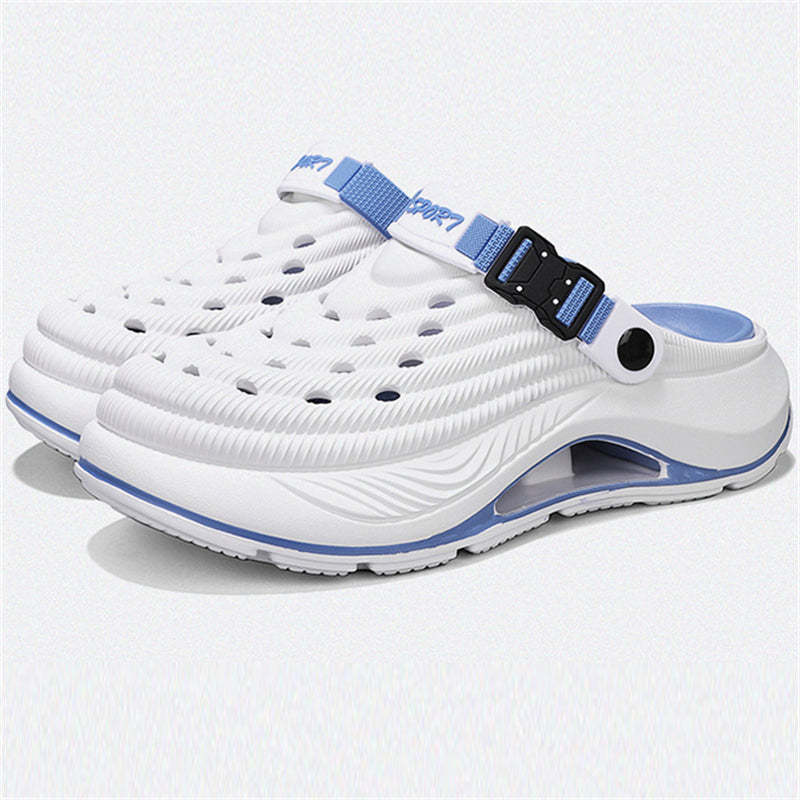 Men's Summer Sport Platform Clogs Breathable Lightweight Sandals