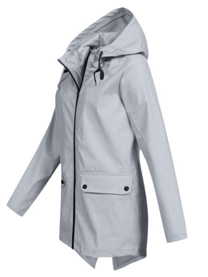 Autumn Windproof Lightweight Zip Up Hooded Outdoor Jackets