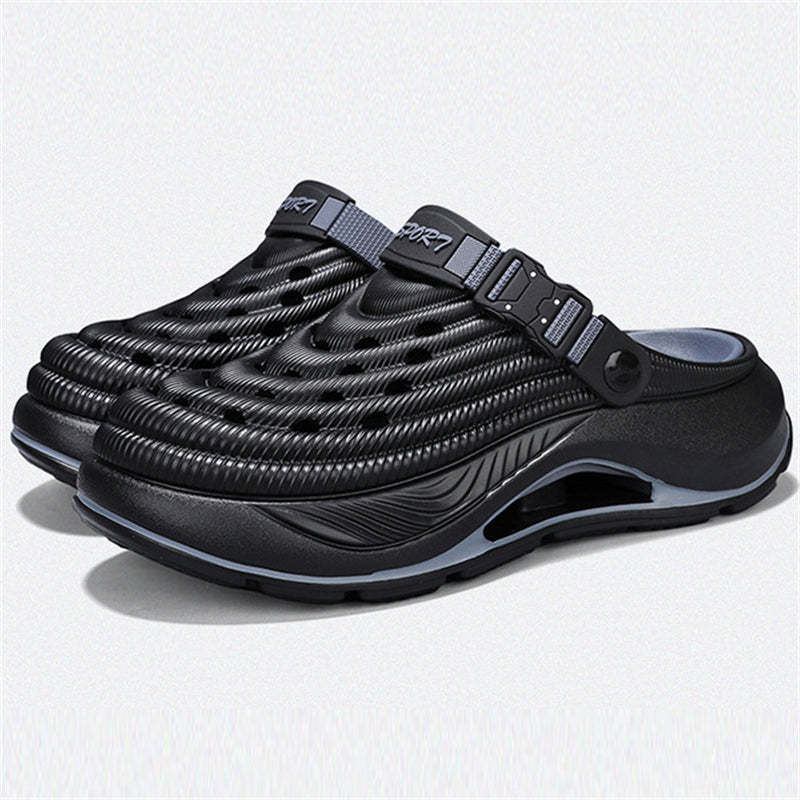 Men's Summer Sport Platform Clogs Breathable Lightweight Sandals