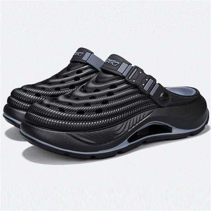 Men's Summer Sport Platform Clogs Breathable Lightweight Sandals
