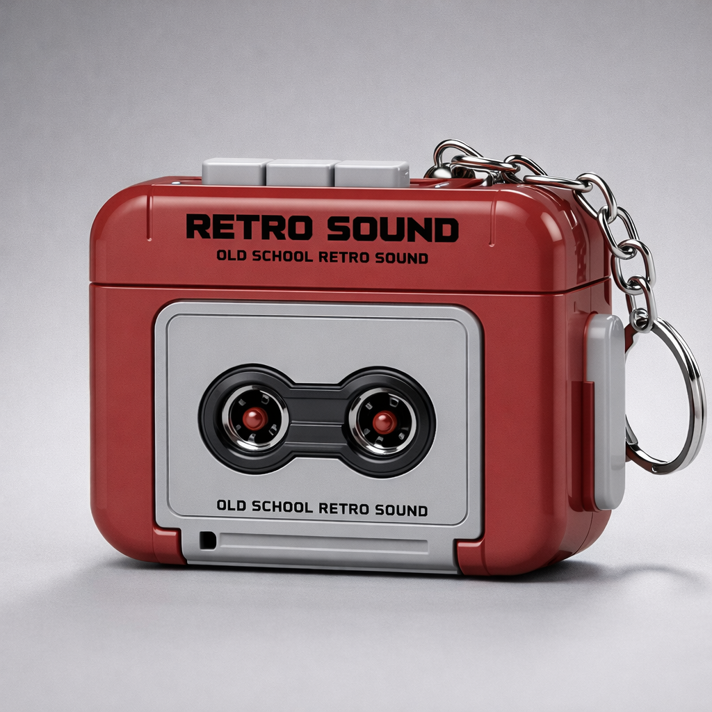 Retro Sound Mini Recorder Red Studio