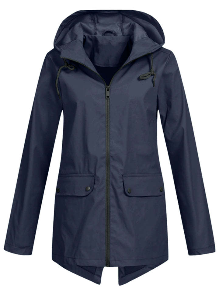 Autumn Windproof Lightweight Zip Up Hooded Outdoor Jackets