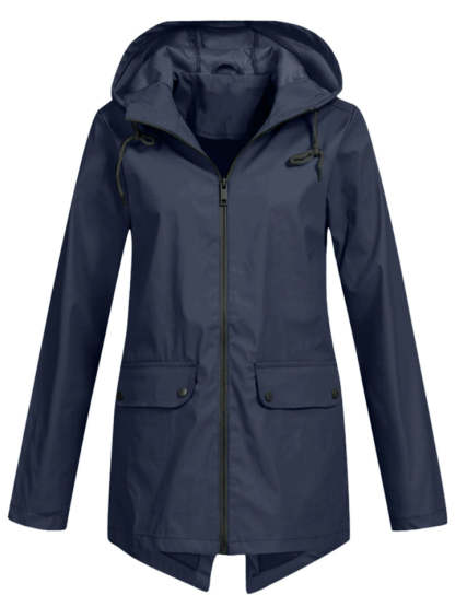 Autumn Windproof Lightweight Zip Up Hooded Outdoor Jackets