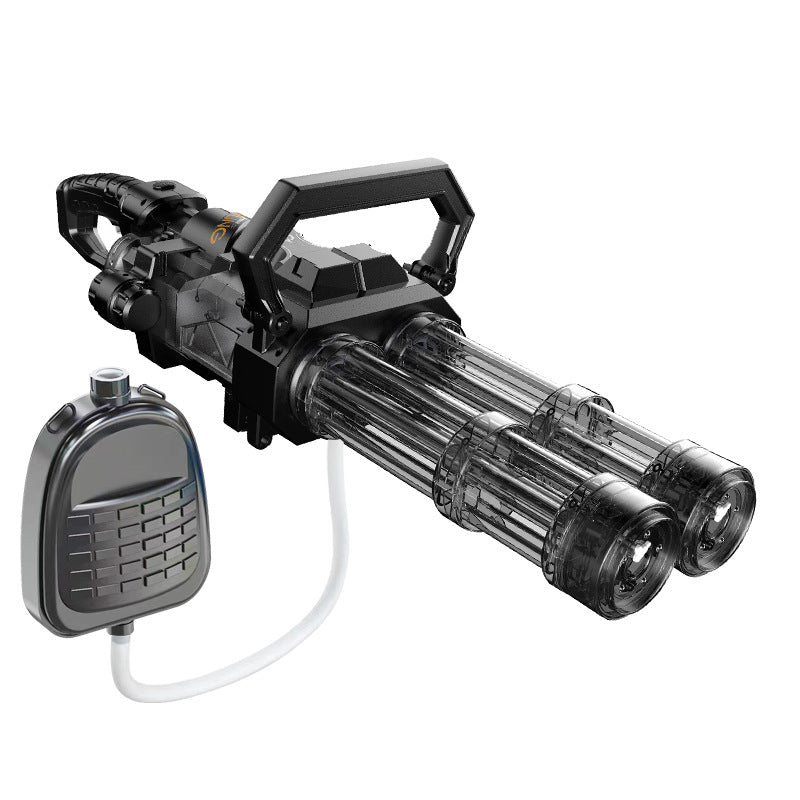 Cyberpunk Electric Automatic Rapid Fire Blaster Water Gun with Backpack