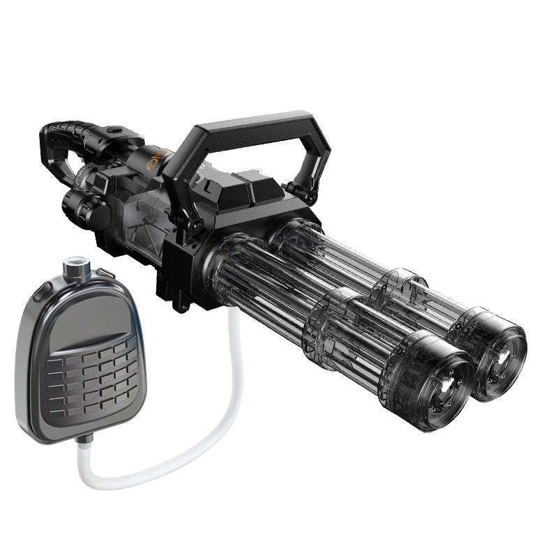 Cyberpunk Electric Automatic Rapid Fire Blaster Water Gun with Backpack