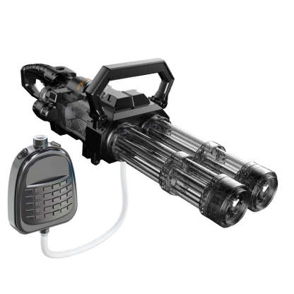 Cyberpunk Electric Automatic Rapid Fire Blaster Water Gun with Backpack