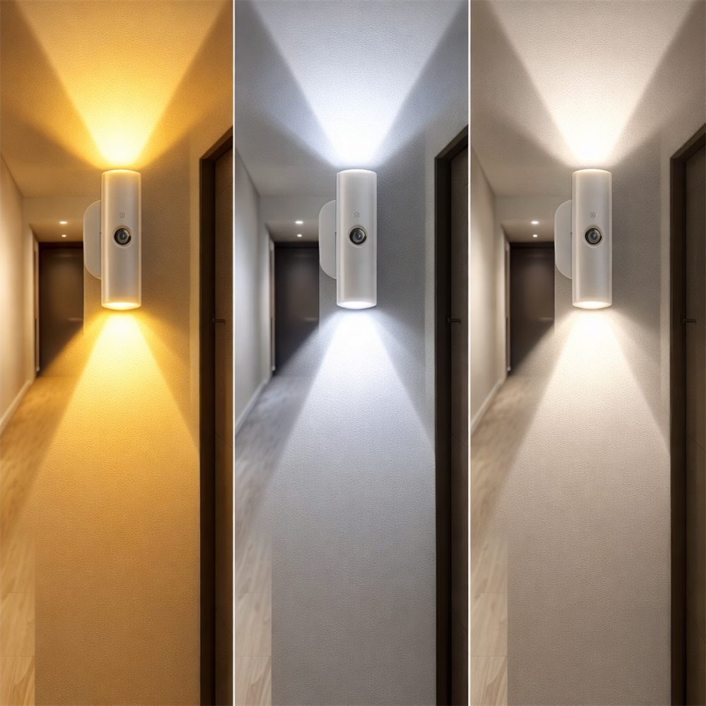 Smart Automatic Body Detection Wireless Night Wall Lamp