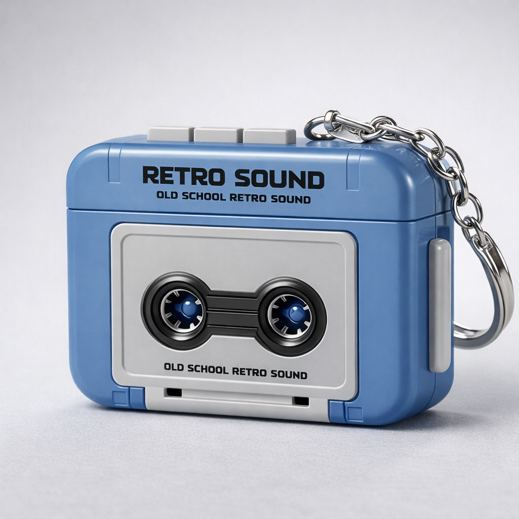 Retro Sound Mini Recorder Blue Studio