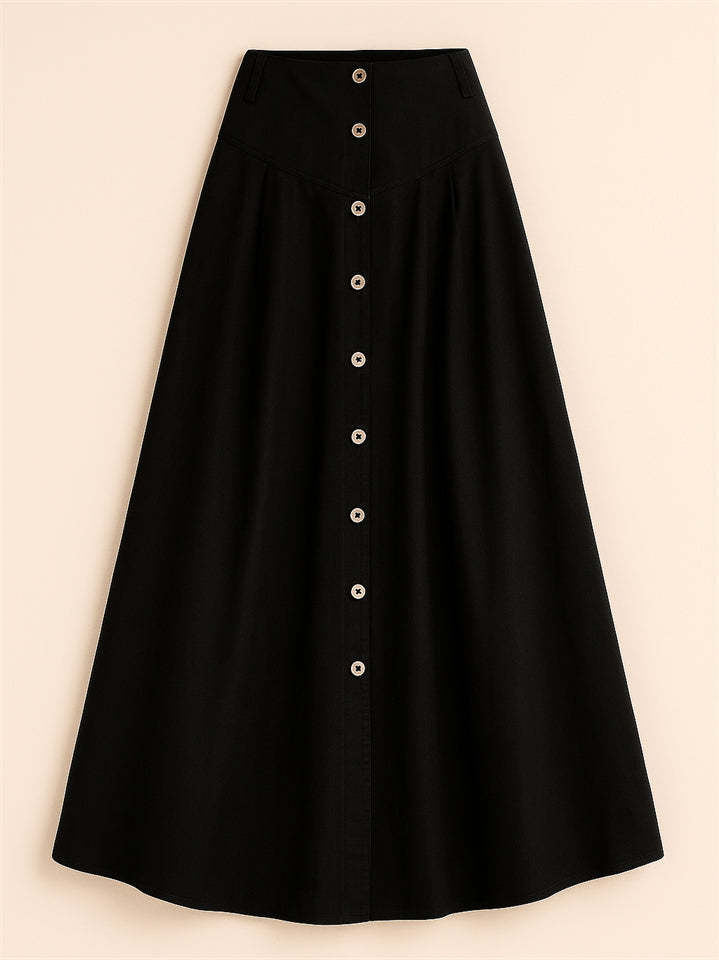 Women's Casual Ankle Length Holiday Style Skirts with Pockets