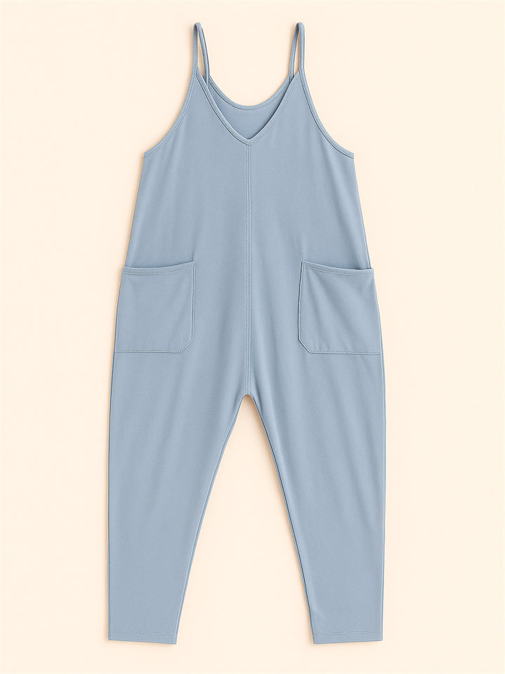 Summer Casual Baggy Spaghetti Jumpsuits For women