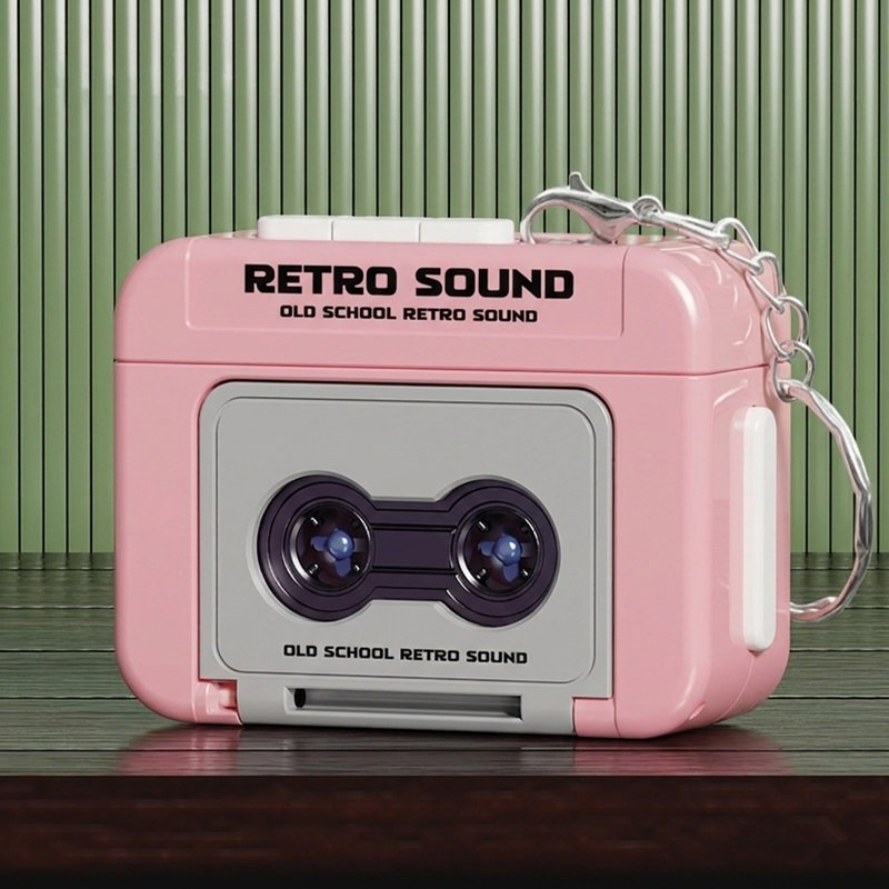 Retro Sound Mini Recorder Keychain