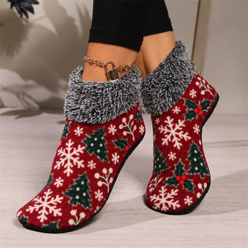 Cute & Warm Christmas Floor Socks