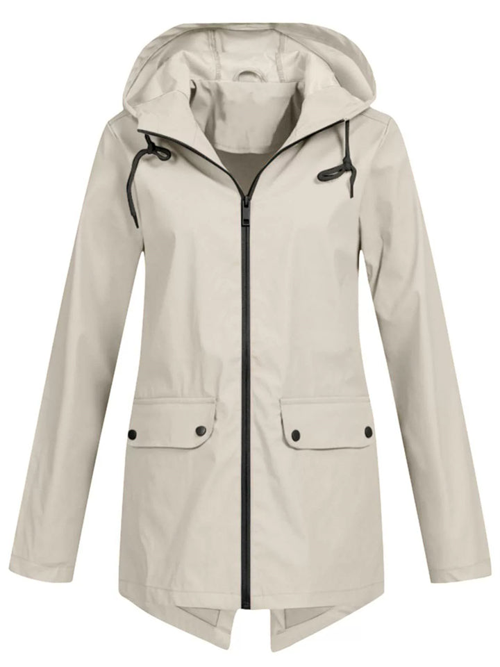 Autumn Windproof Lightweight Zip Up Hooded Outdoor Jackets