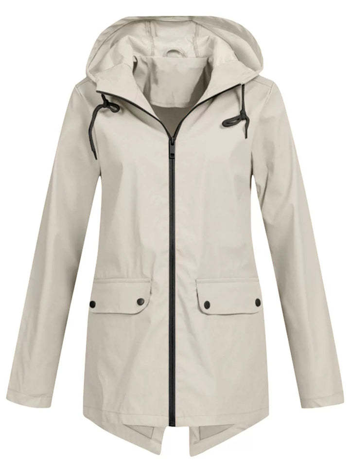 Autumn Windproof Lightweight Zip Up Hooded Outdoor Jackets