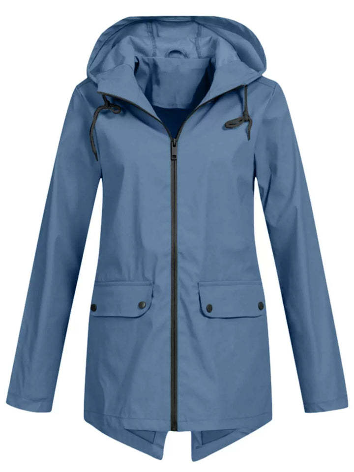 Autumn Windproof Lightweight Zip Up Hooded Outdoor Jackets