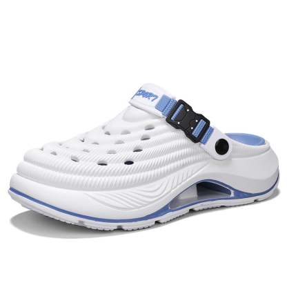 Men's Summer Sport Platform Clogs Breathable Lightweight Sandals