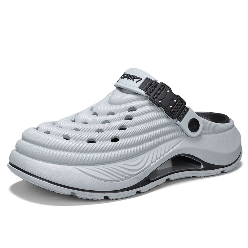 Men's Summer Sport Platform Clogs Breathable Lightweight Sandals