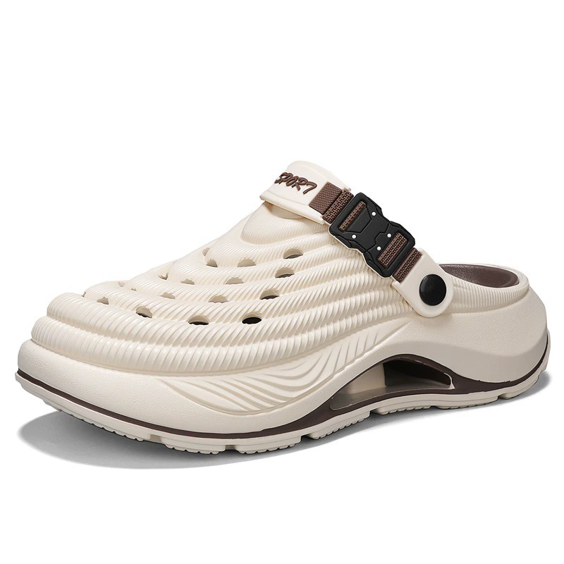 Men's Summer Sport Platform Clogs Breathable Lightweight Sandals