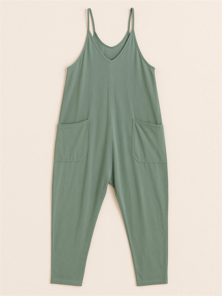 Summer Casual Baggy Spaghetti Jumpsuits For women