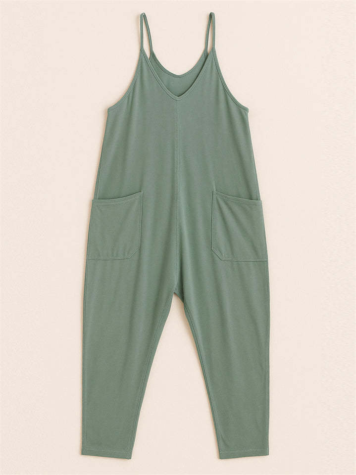 Summer Casual Baggy Spaghetti Jumpsuits For women