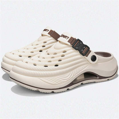 Men's Summer Sport Platform Clogs Breathable Lightweight Sandals