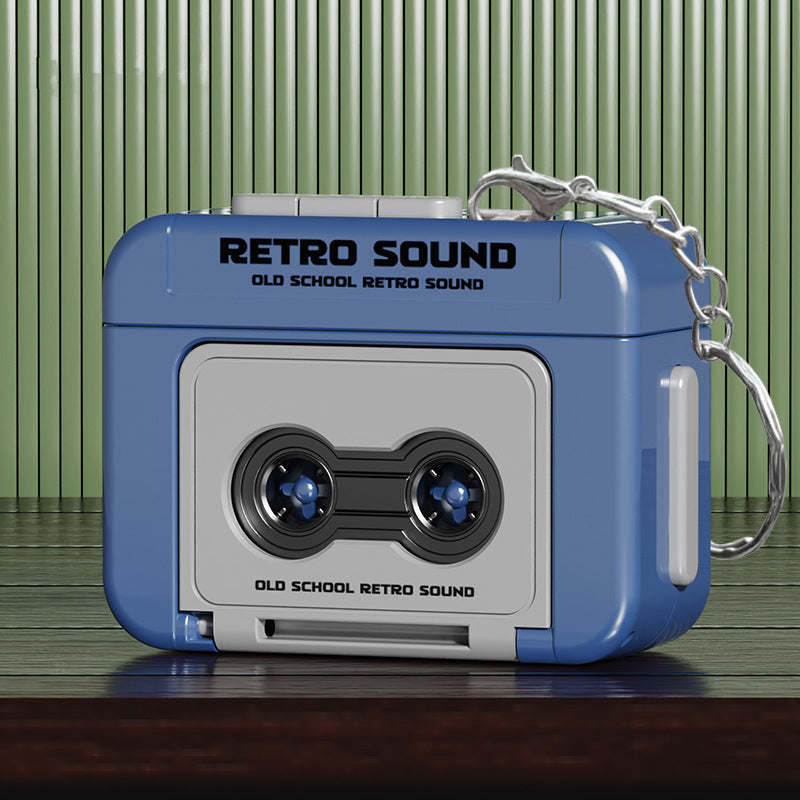 Retro Sound Mini Recorder Keychain