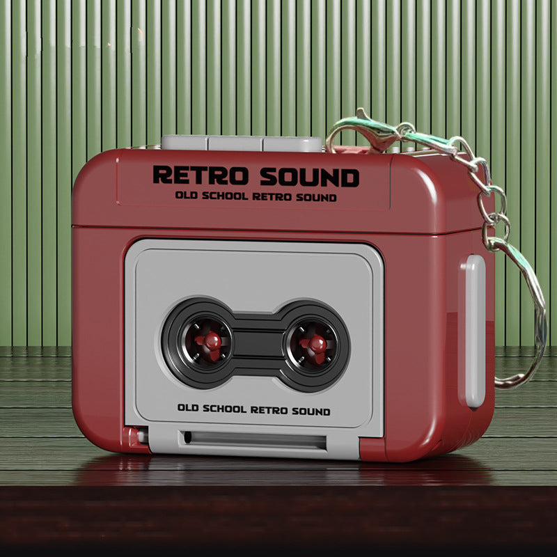 Retro Sound Mini Recorder Keychain
