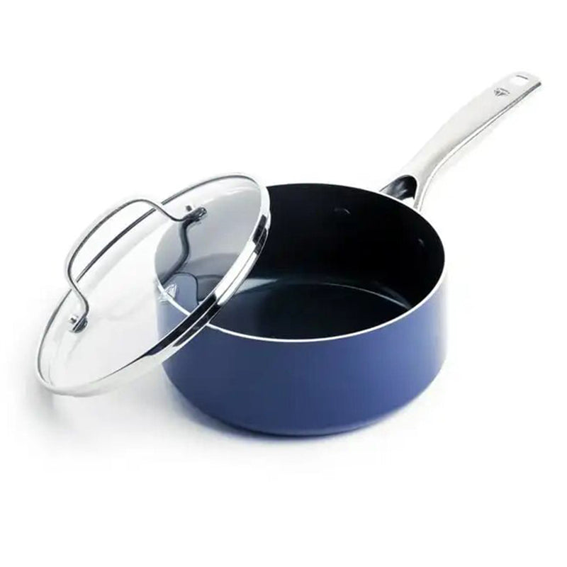 WildfireChef™ Blue 2 Quart Nonstick Saucepan with Stainless Steel Handle