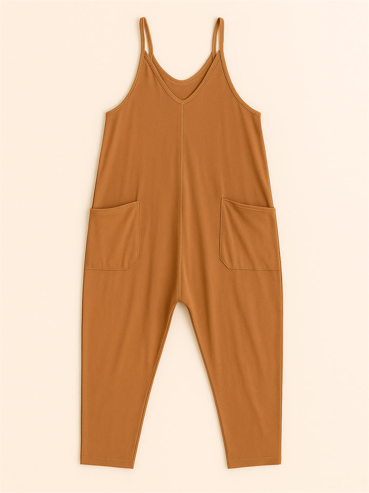 Summer Casual Baggy Spaghetti Jumpsuits For women