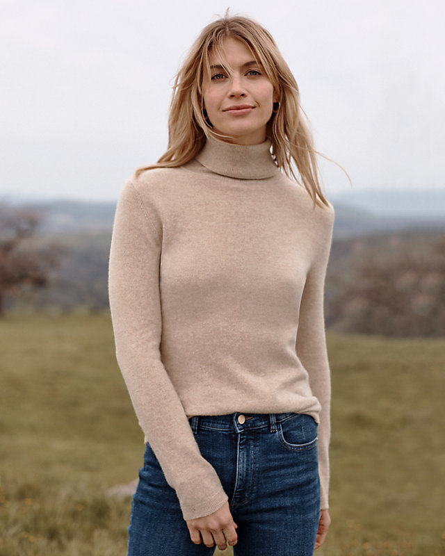 Essential Cashmere Turtleneck Sweater