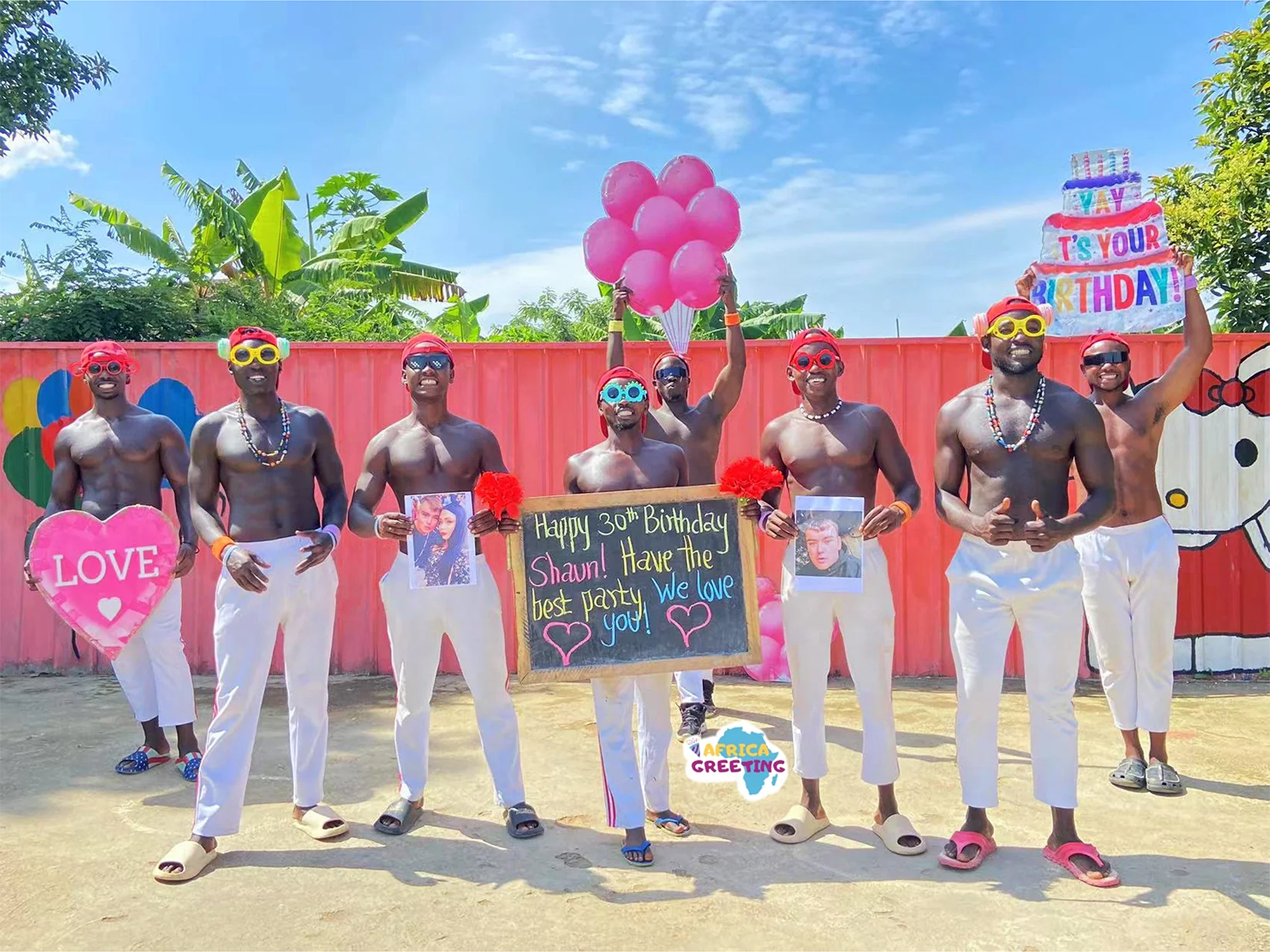 Birthday Greeting Video from Africa-Free Shipping