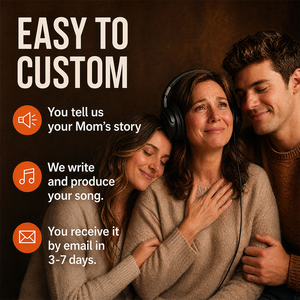 50%OFF💕Surprise Your Mom with a Custom Song