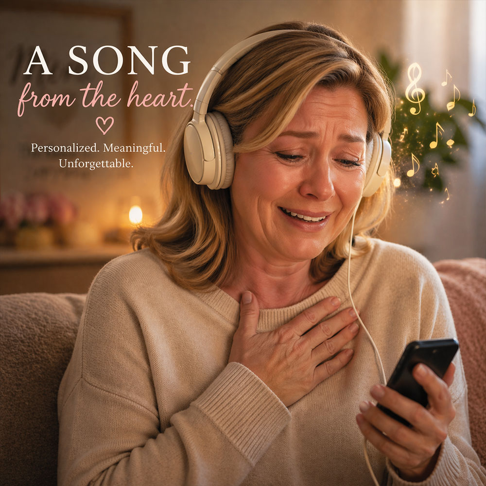 50%OFF💕Surprise Your Mom with a Custom Song