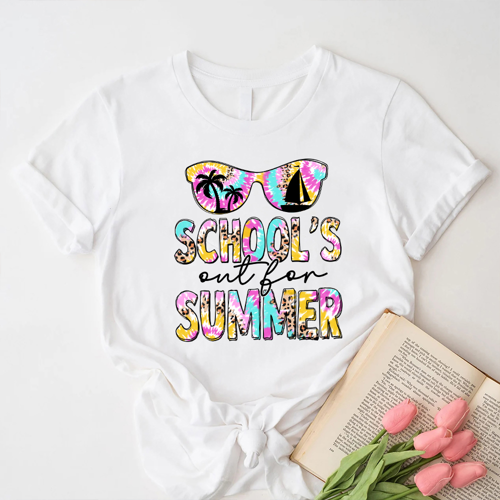 Schools Out For Summer Teacher Life Teacher T-Shirt