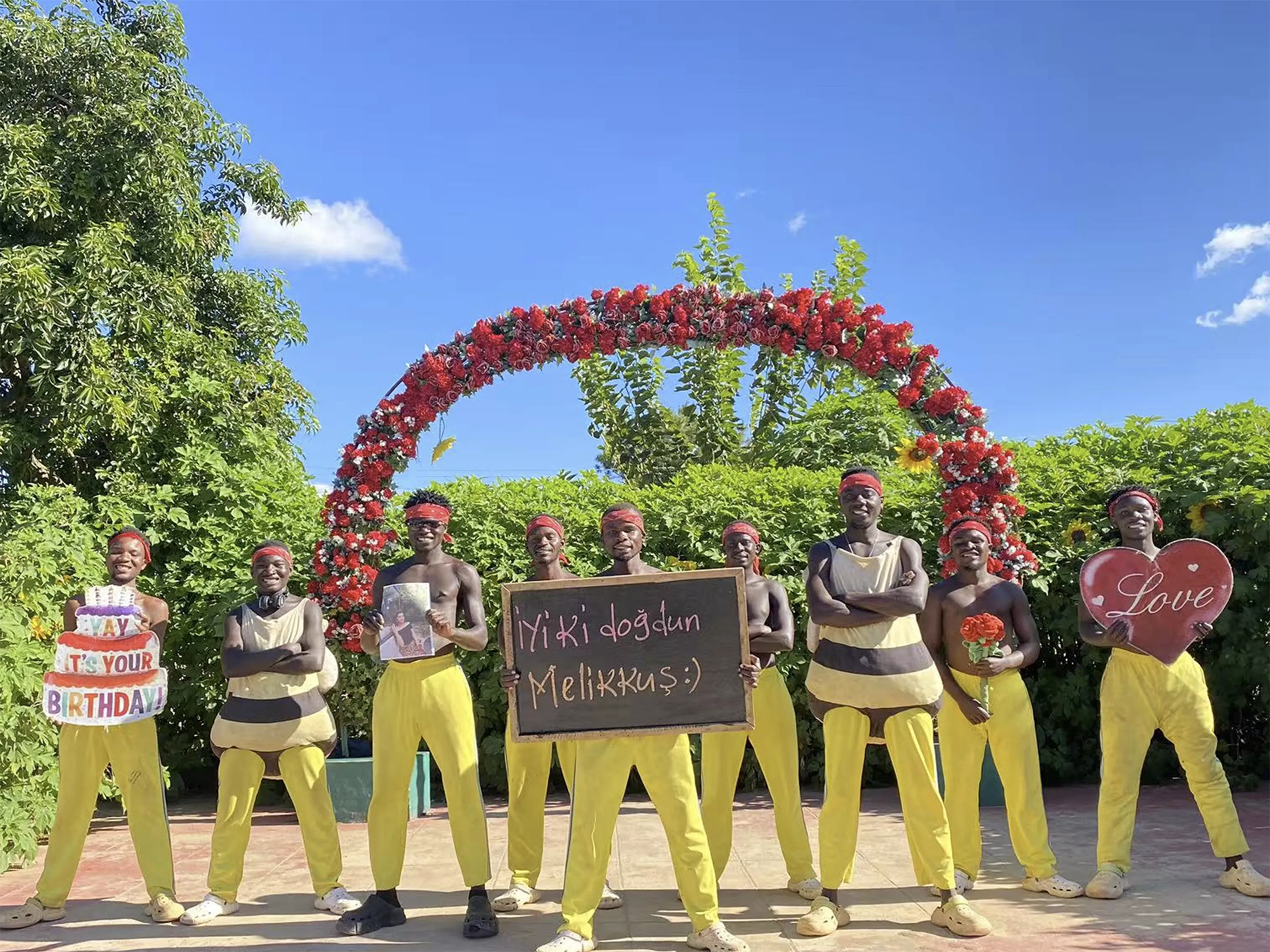 Birthday Greeting Video from Africa-Free Shipping