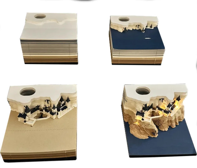 🏰Hogwarts Castle Calendar 2024 With Lights（✨Buy 2 free shipping✨）