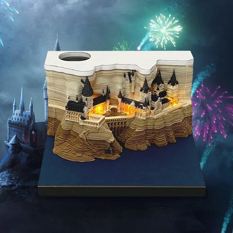 🏰Hogwarts Castle Calendar 2024 With Lights（ Buy 2 free shipping