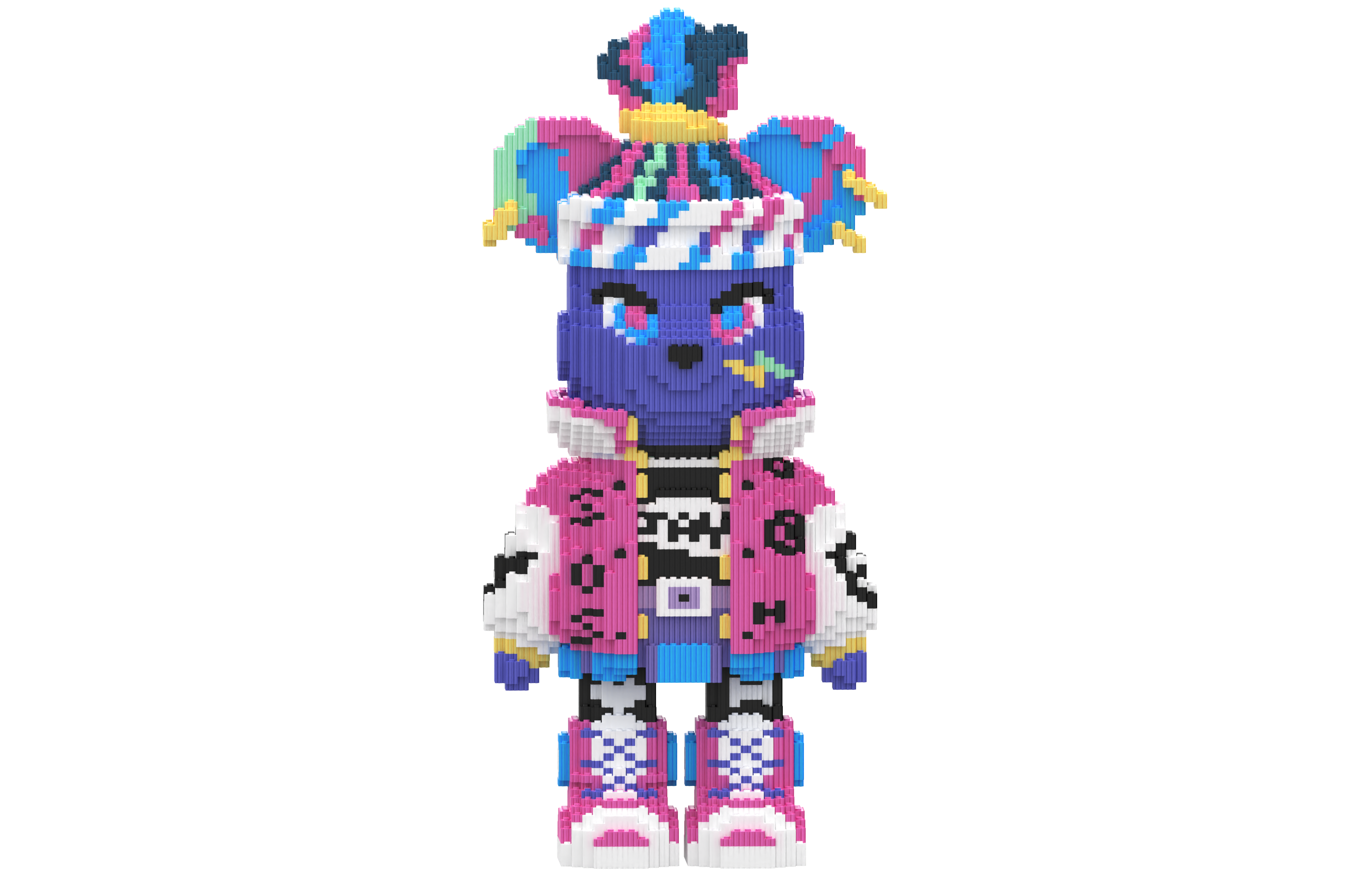 Chloe Moretz Toy Bear Building Blocks Kit