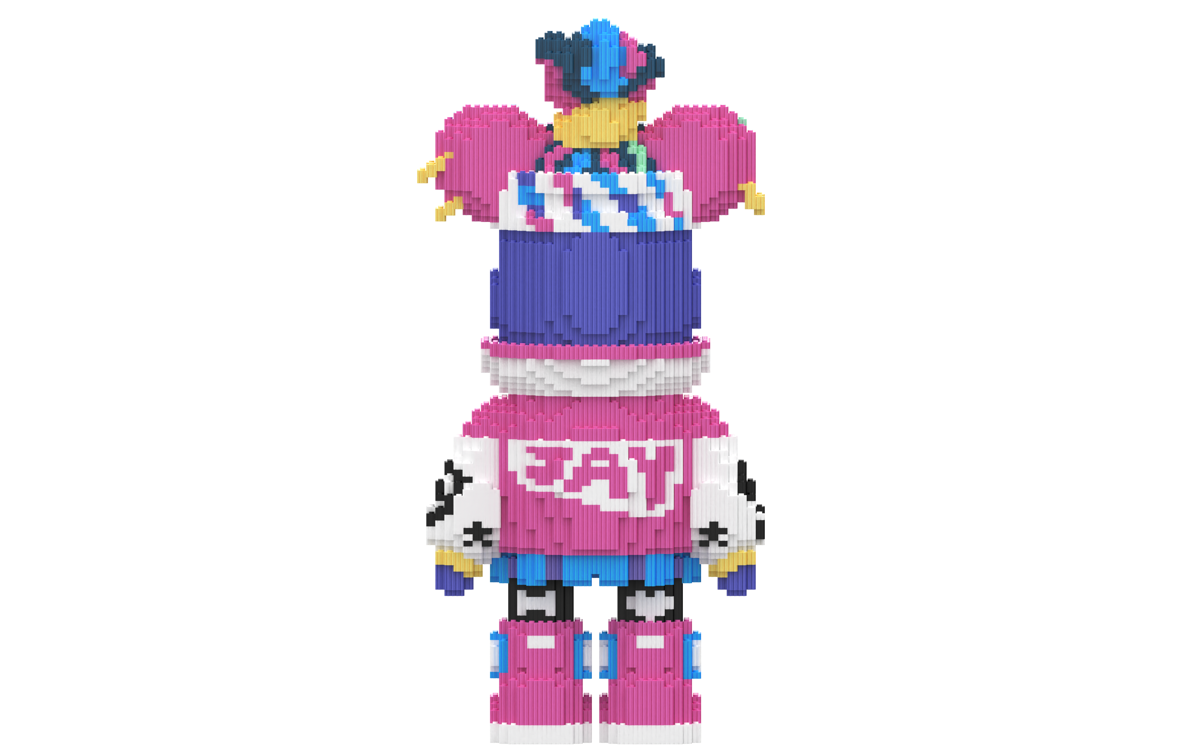 Chloe Moretz Toy Bear Building Blocks Kit