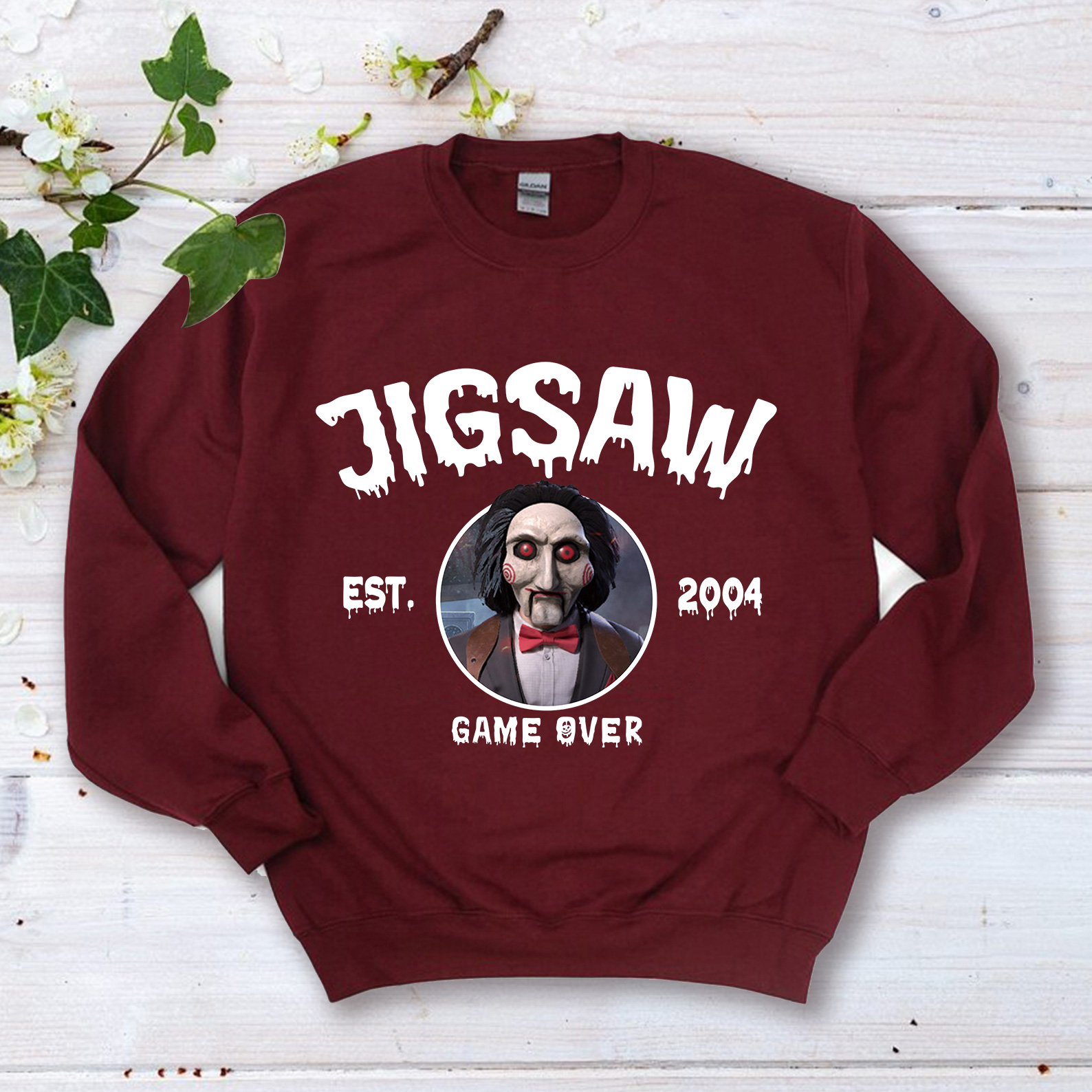 Customized Vintage Halloween Characters Sweatshirt,Horror Movie Hannibal Shirt