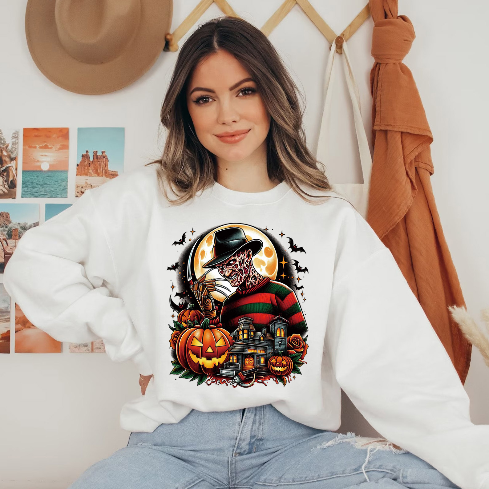 Horror Halloween sublimation Shirt