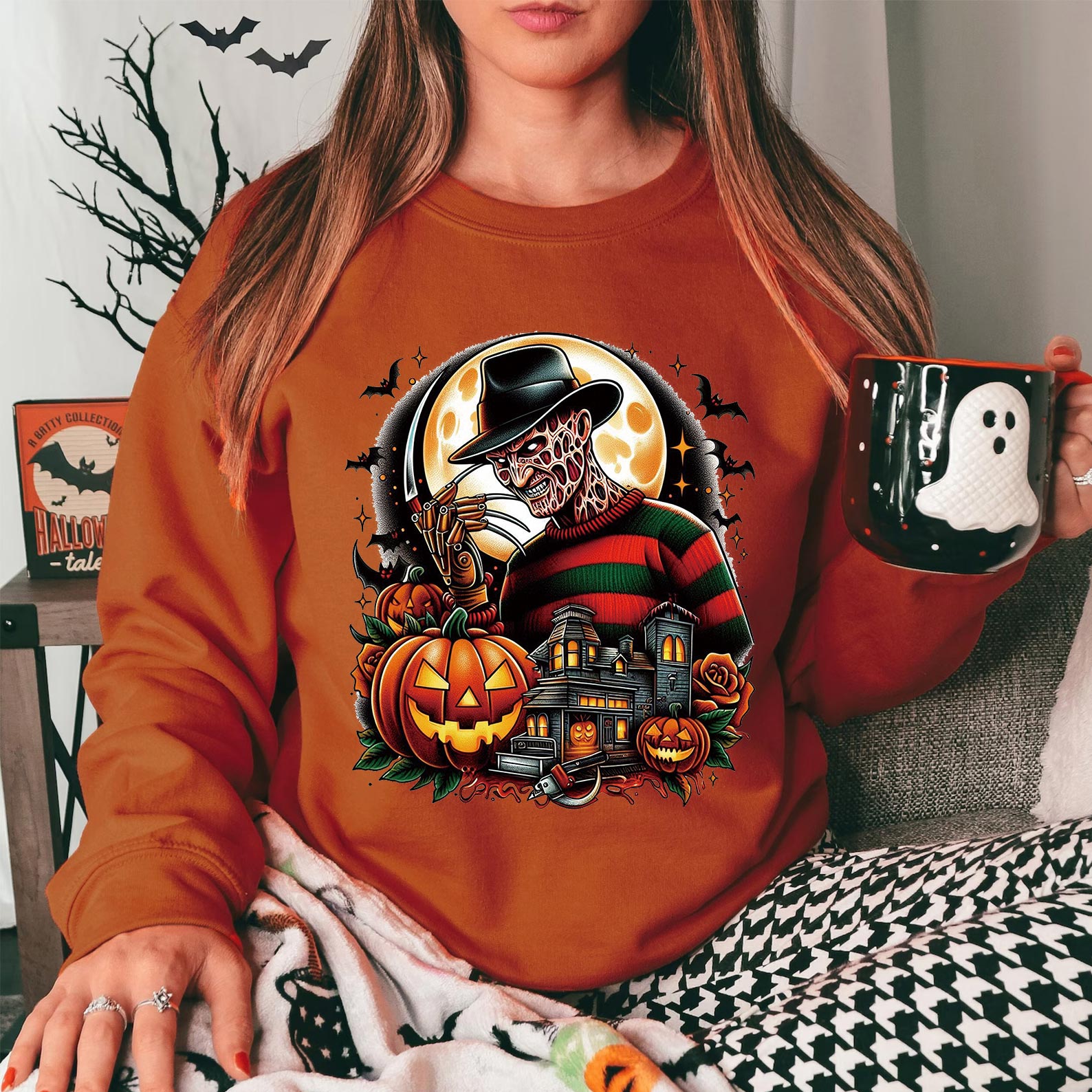 Horror Halloween sublimation Shirt