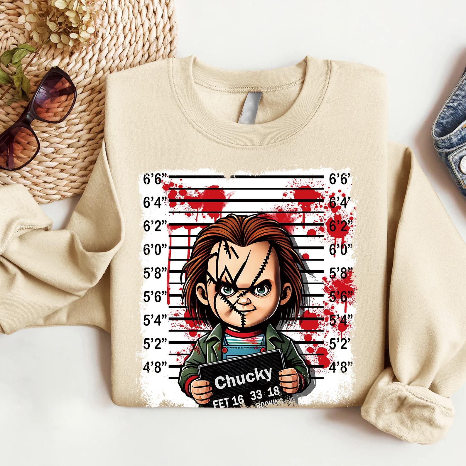Horror Mugshot Shirt