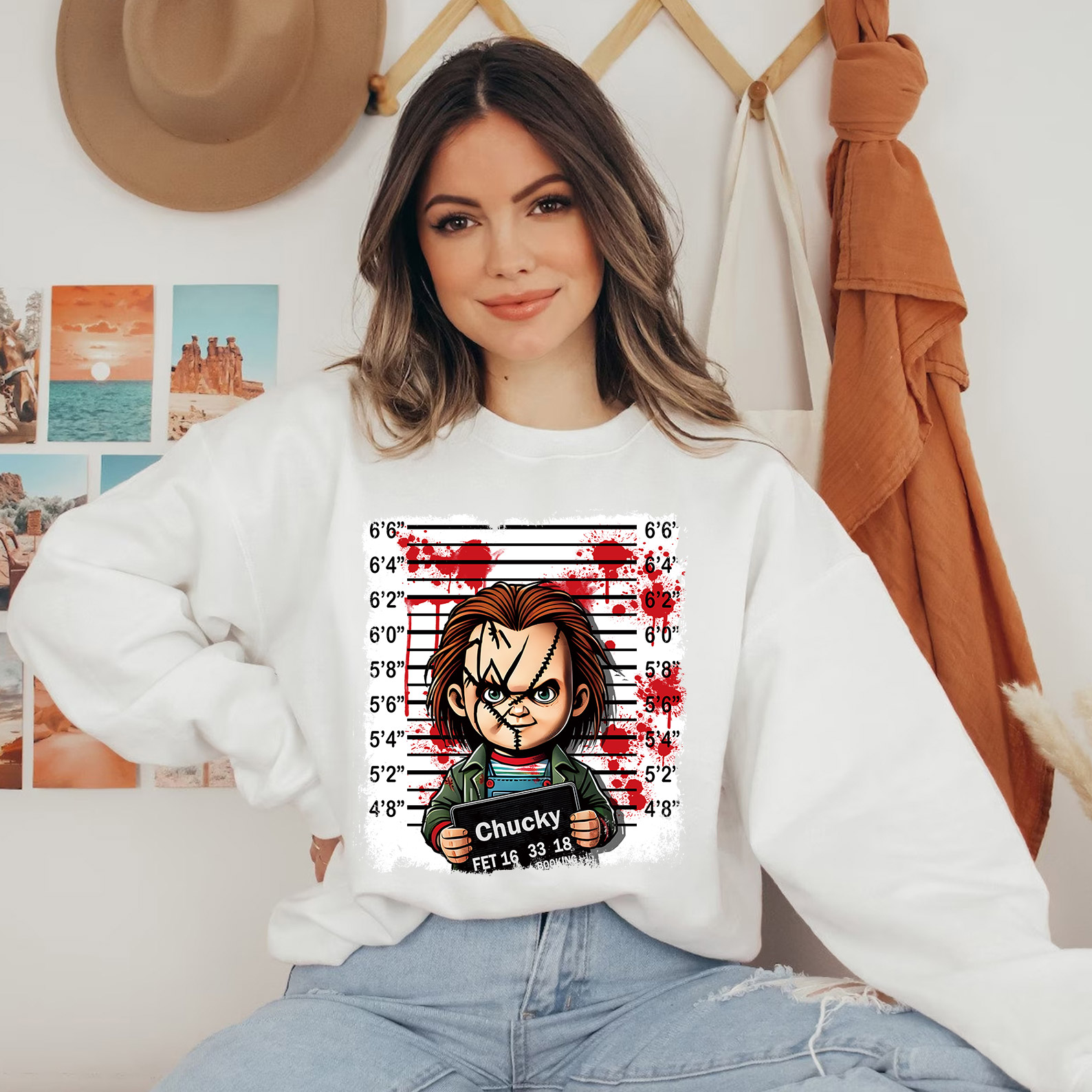 Horror Mugshot Shirt