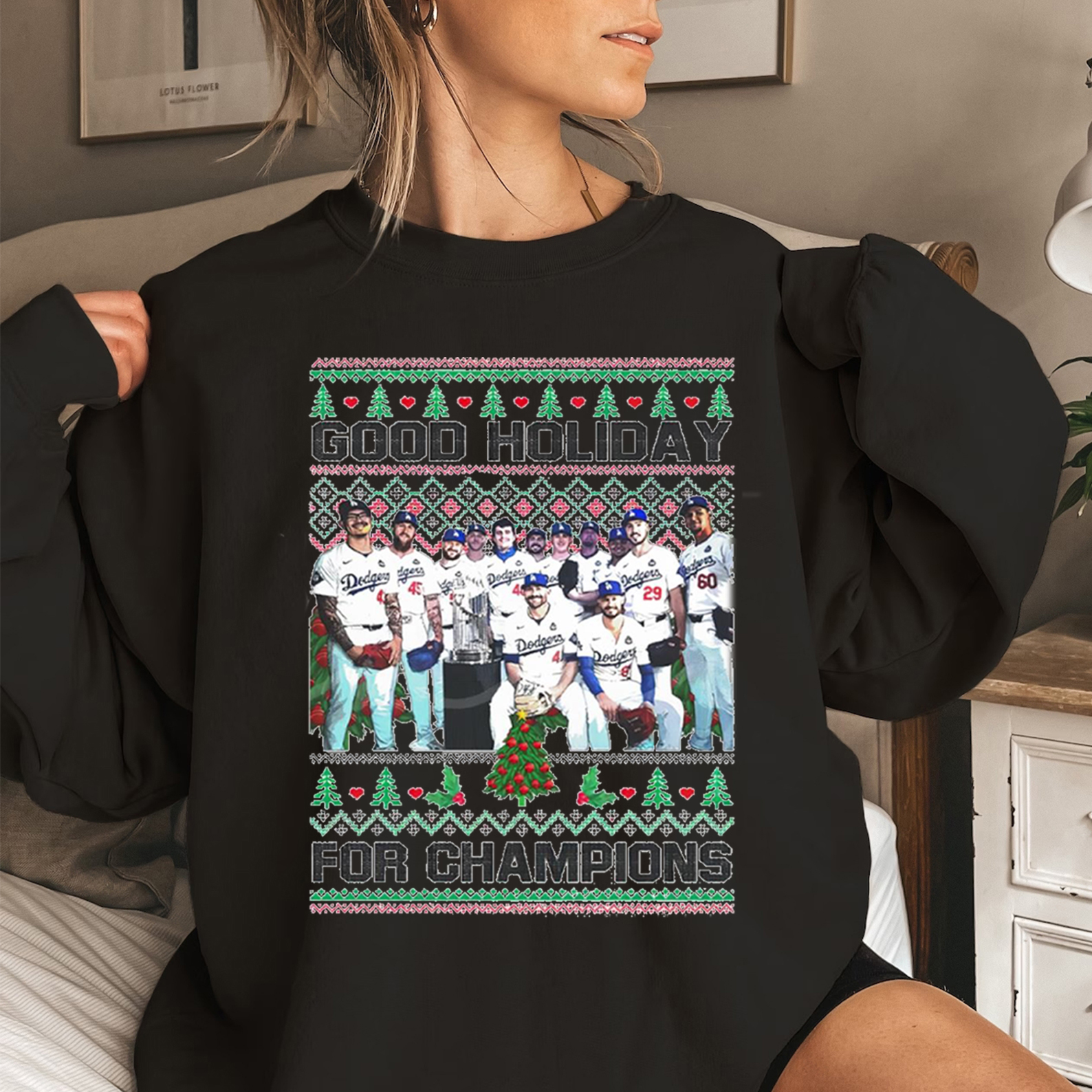 [Copy]I am Just Like a Chill Guy Christmas Sweatshirt 